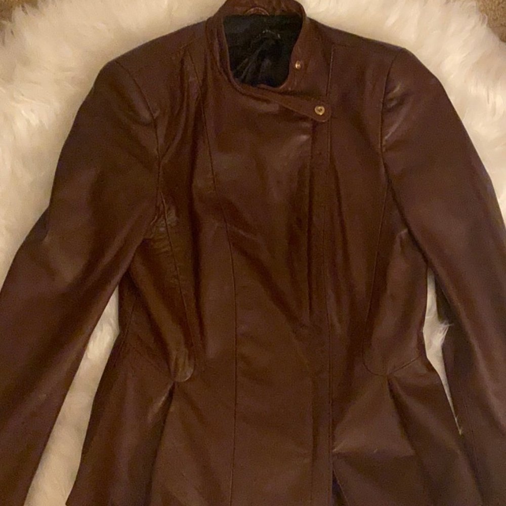 Zara Leather Jacket NEVERBEENUSED!